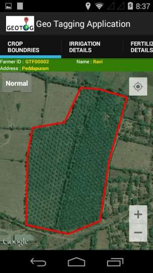 Boundary geo-tagging